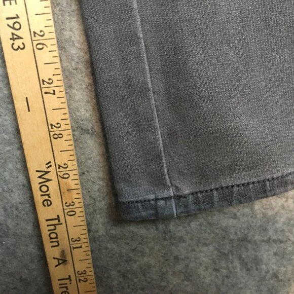 Dream Jeannes Quacker Factory Jeans 10 30 High Rise Boot Gray Soft Stretch Solid - Picture 9 of 14